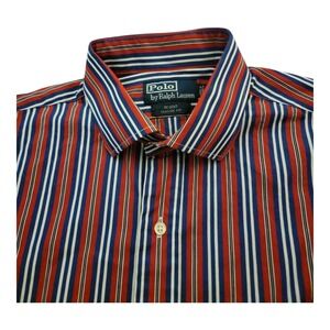 Polo by Ralph Lauren Regent Classic Fit Striped Long Sleeve‎ Shirt